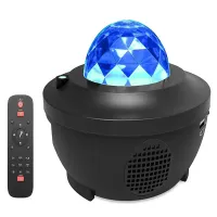 Projektor gwiazd lampka nocna głośnik bluetooth led rgb + pilot