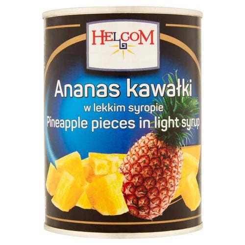 Helcom Ananas kawałki w lekkim syropie 565 g na Arena.pl