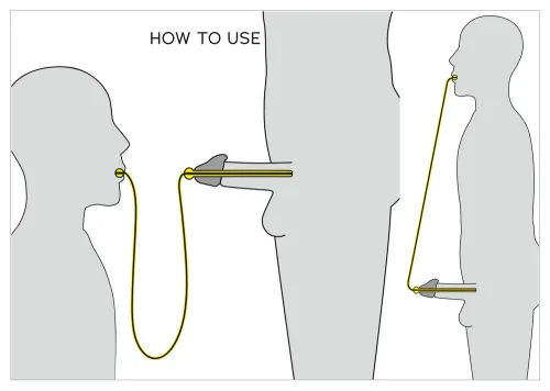penisplug hollow piss to mouth - system intymny z rurką 88 cm na Arena.pl
