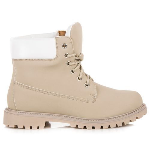 BEŻOWE TRAPERKI Rozmiar - 40 na Arena.pl