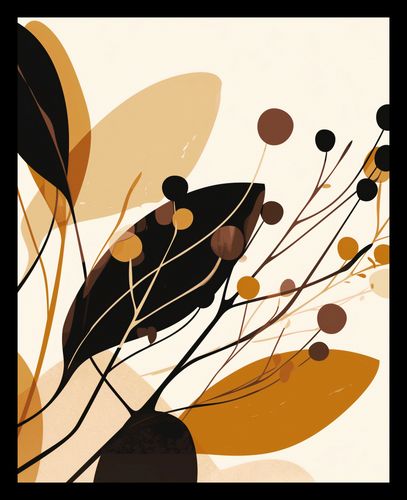 Plakat 40x50cm Jesienne Sylwety na Arena.pl