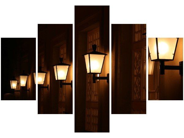 Obraz druk Latarnia zewnętrzna ścienna zdjęcie 1