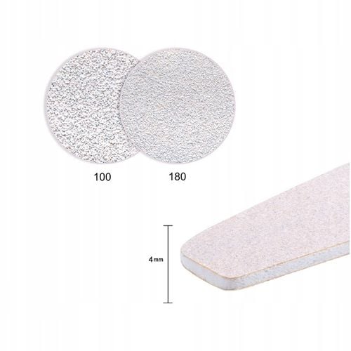 25x Pilnik Do Paznokci 100/180 Aba Łódka Standard na Arena.pl