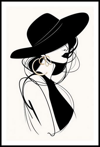 Plakat 56,6x86,4cm Uwikłana Elegancja na Arena.pl