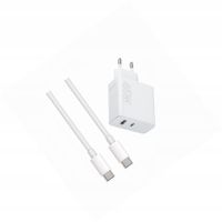 Szybka ładowarka 45W z kablem 1m 2 wejścia do Xiaomi Redmi Note 11 Pro+ 5G