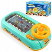 SYMULATOR JAZDY KIEROWNICA KONSOLA WYŚCIG AUTO TOR SAMOCHODOWY INTERAKTYWNY