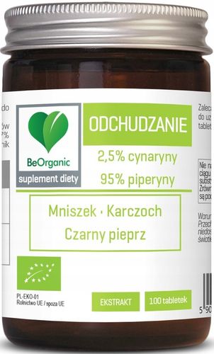 TABLETKI WSPOMAGAJĄCE ODCHUDZANIE (MNISZEK, KARCZOCH, CZARNY PIEPRZ) BIO 10 na Arena.pl