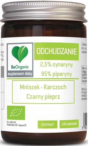 TABLETKI WSPOMAGAJĄCE ODCHUDZANIE (MNISZEK, KARCZOCH, CZARNY PIEPRZ) BIO 10 zdjęcie 1