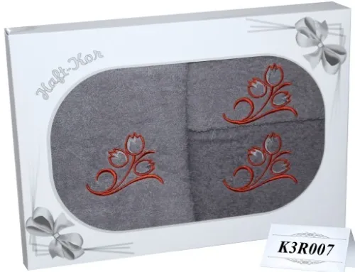 PREZENT KOMPLET TRZECH GRUBYCH RĘCZNIKÓW Z HAFTEM na Arena.pl