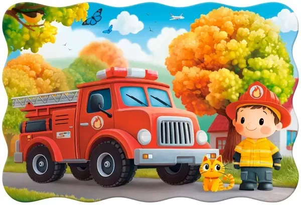 Puzzle 20 el.Maxi C-02467 Little Fireman zdjęcie 1