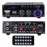 BLITZWOLF WZMACNIACZ AMPLITUNER AUDIO STEREO BLUETOOTH 5.0 USB RCA AUX 45W