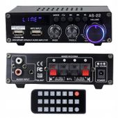 BLITZWOLF WZMACNIACZ AMPLITUNER AUDIO STEREO BLUETOOTH 5.0 USB RCA AUX 45W