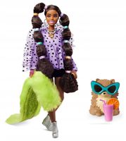 BARBIE EXTRA MODA - LALKA - OPASKA DO WŁOSÓW BOBBLE - GRN27 GXF10