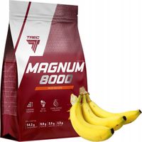 TREC MAGNUM 8000 5450G GAINER Z KREATYNĄ OLEJ MCT BIAŁKO WHEY PROTEIN WPC