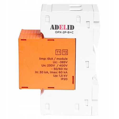 OGRANICZNIK OCHRONNIK PRZEPIĘĆ B+C T1 T2 2P AC na Arena.pl
