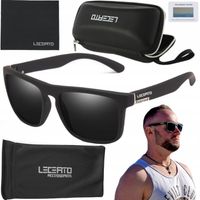 OKULARY PRZECIWSŁONECZNE POLARYZACYJNE UV400 DLA KIEROWCÓW ZESTAW LECERTO