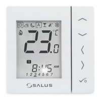 PRZEWODOWY PODTYNKOWY STEROWNIK REGULATOR TEMPERATURY VS30 TYGODNIOWY SALUS