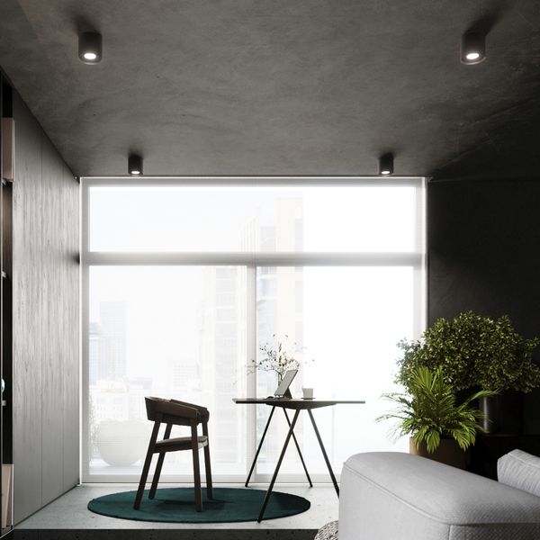 Plafon MIKA czarny zdjęcie 5