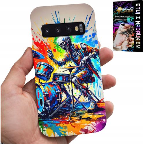 ETUI DO SAMSUNG GALAXY S10 PLUS - ROCK PERKUSJA BĘBNY KOŚCIOTRUP POKROWIEC na Arena.pl