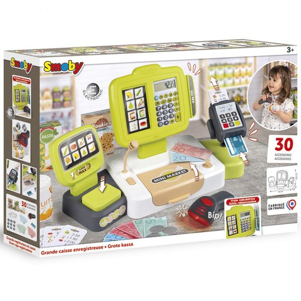 SMOBY Kasa elektroniczna duza ze skanerem 350114 zdjęcie 3
