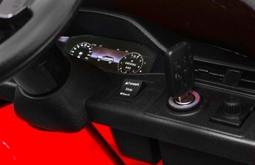 Samochód na akumulator Range Rover Evoque Czerwony na Arena.pl