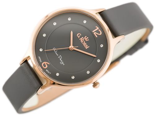 ZEGAREK DAMSKI G. ROSSI - 10411A-1B3 NA PASKU (zg714d) + BOX na Arena.pl
