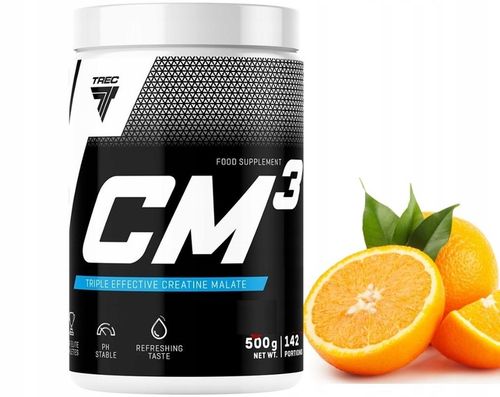 Kreatyna Trec CM3 powder 500g Pomarańcza na Arena.pl