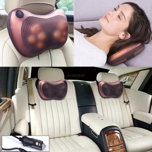 QIKtech Poduszka masująca masażer Shiatsu M02 (brązowa) na Arena.pl