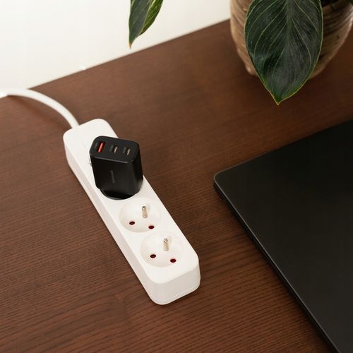 SZYBKA ŁADOWARKA SIECIOWA DO TELEFONU 3X USB USB-C TYP-C 30W QUICK CHARGE na Arena.pl