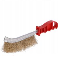 SZCZOTKA DRUCIANA SZCZELINOWA MOSIĘŻNA WĄSKA