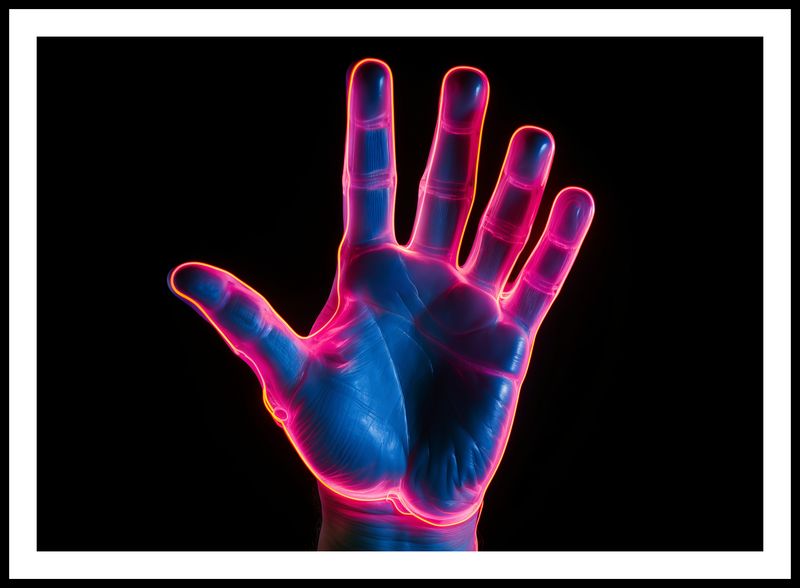 Plakat 84x59,5cm Dotyk Przyszłości zdjęcie 3