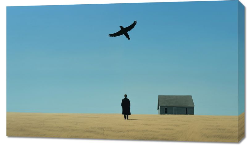 Obraz 100x60cm Samotny i Wolny zdjęcie 1