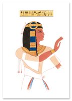 Plakat cyfrowy do wydruku egipt postacie