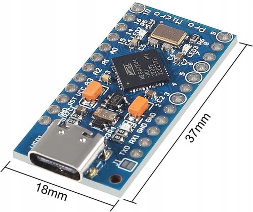 Moduł PRO Micro ATmega32U4 Zgodny z Arduino Leonardo USB-C na Arena.pl