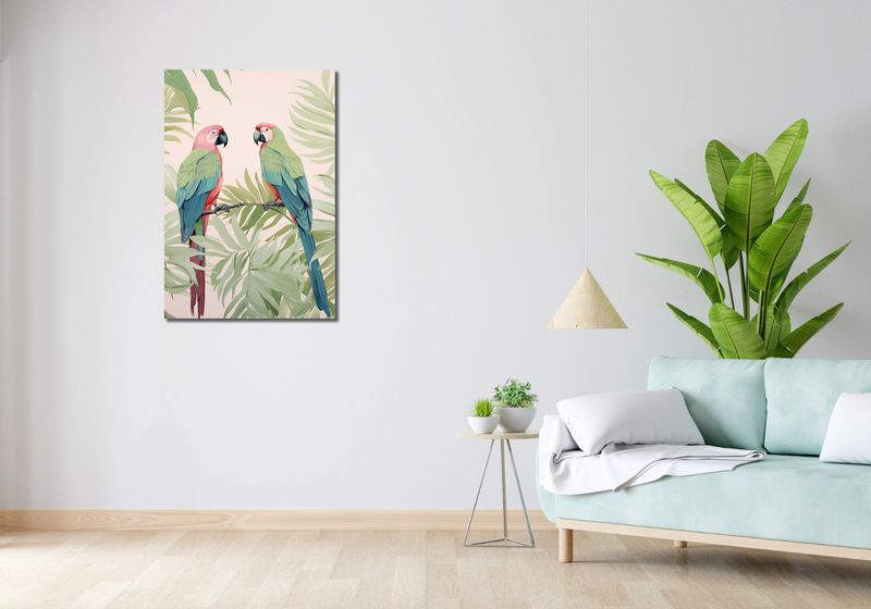 Obraz 60x90cm Dialog Ara zdjęcie 2