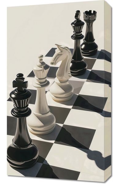 Obraz 40x70cm Szach i Mat zdjęcie 1