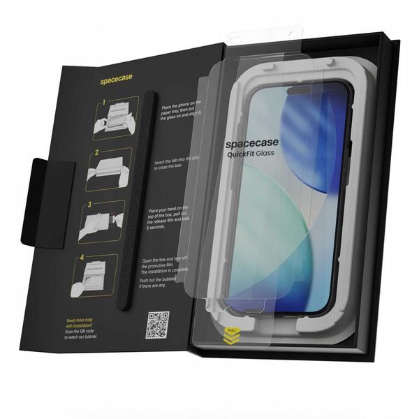 Spacecase Quickfit Glass Iphone 17 Air zdjęcie 5