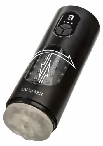 calexotics bionic beaded power stroker - maszyna intymna z ruchomymi na Arena.pl