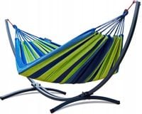 POTENZA Stelaż GRANDE PREMIUM + Hamak SINGA XL Zielony Kokon