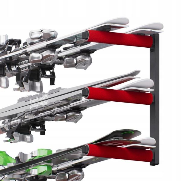 REGAŁ ŚCIENNY NA DREWNO NARTY DESKĘ SNOWBOARD zdjęcie 2