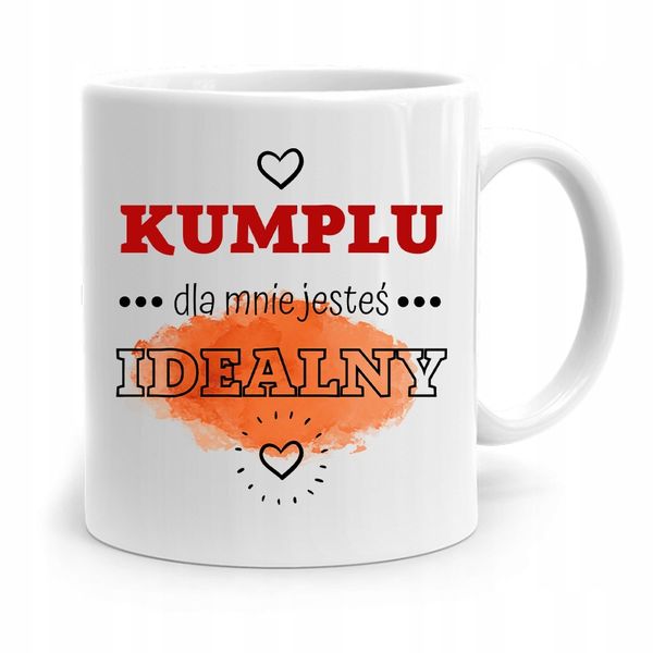 Kubek Prezent Dla Przyjaciela Idealny Kumpel Z Nadrukiem Ze Zdjęciem zdjęcie 1