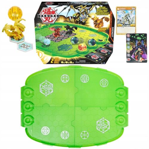 ZESTAW BAKUGAN BATTLE ARENA EVO LEONIDAS + FIGURKA I KARTY na Arena.pl