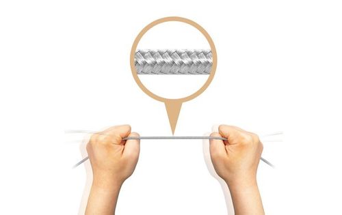 Adata Kabel USB-microUSB 1m Silver alu-knit na Arena.pl