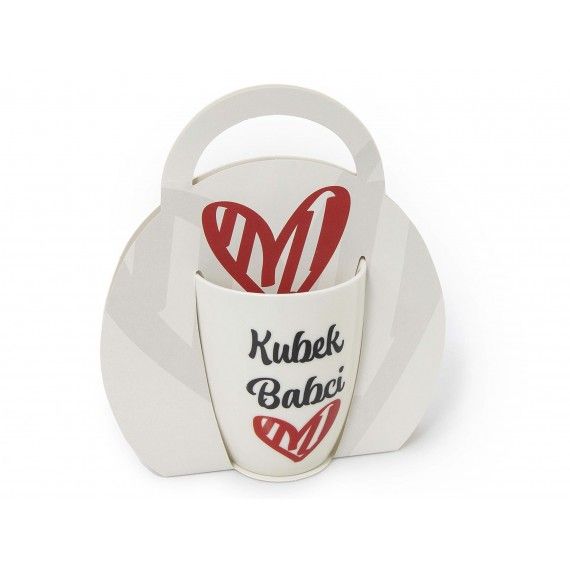kubek w torebce 340ml babci 0650 zdjęcie 1