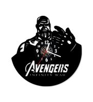 Zegar ścienny z płyty winylowej Avengers 133.13