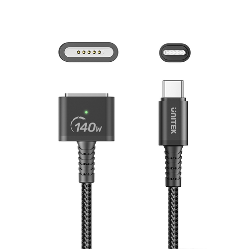 Unitek Kabel zasilający USB-C - MagSafe 3 140W 1 m na Arena.pl