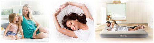 materac dmuchany dwuosobowy intex 64144 na Arena.pl