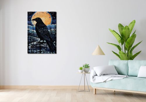 Obraz 60x90cm Kruczy Mąciciel na Arena.pl