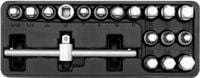 YATO ZESTAW KLUCZY NASADEK DO KORKÓW OLEJOWYCH SPUSTOWYCH 3/8" YT-0599