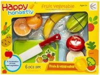 Owoce zestaw do krojenia z deską i nożem